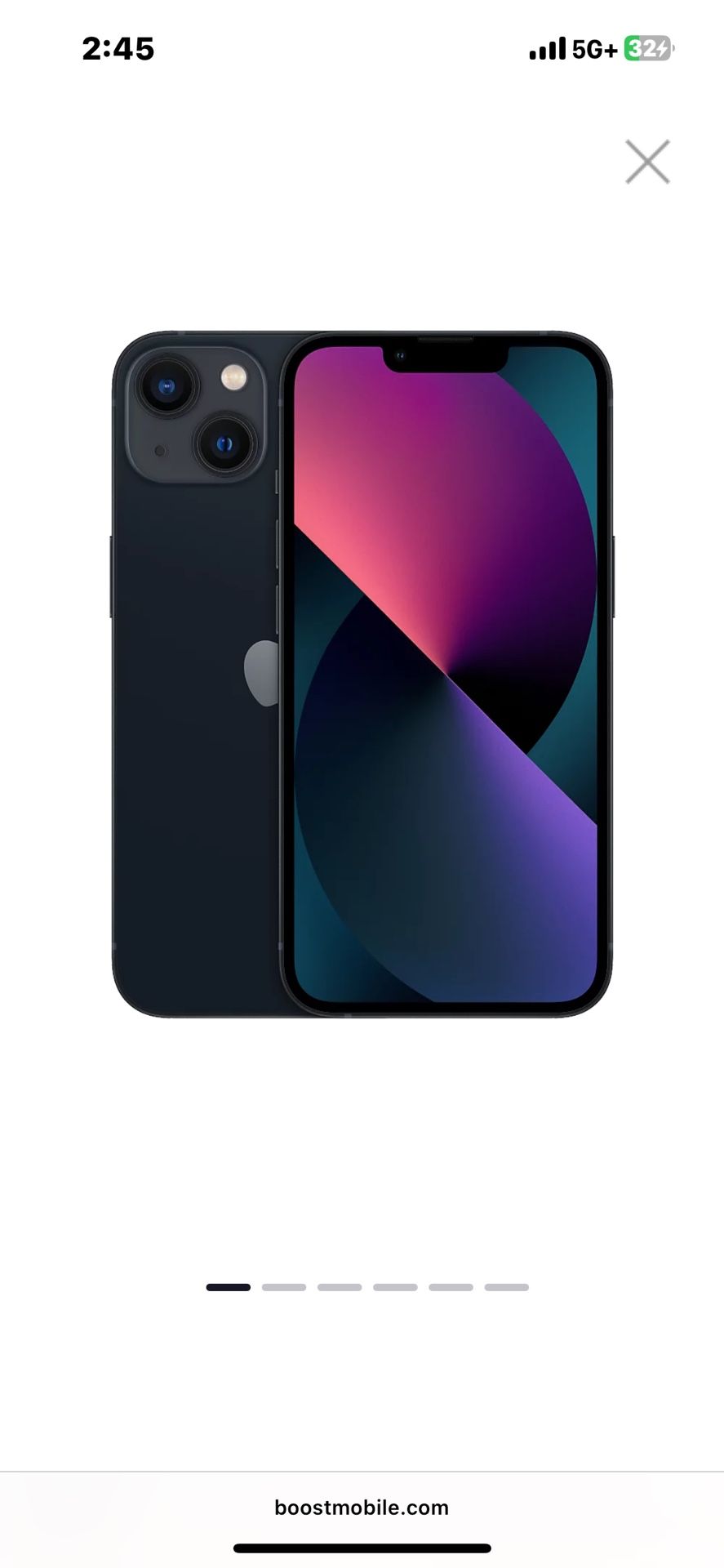 iPhone 13 Unlocked 258 Gb