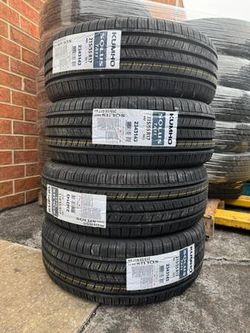 215/55R17 Kumho TA11 4 New Tires $400 Installed & Balanced 50,000 Miles Warranty