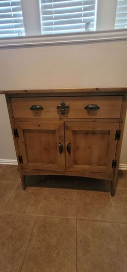 Rustic Farmhouse Storage Cabinet – $125 OBO