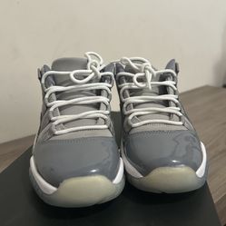 Jordan 11 Lows Cool Grey Size 4Y