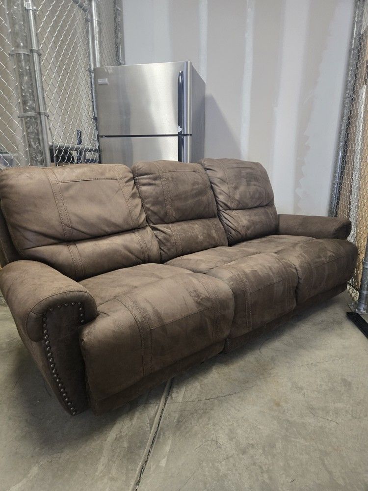 Brown Sofa Recliner