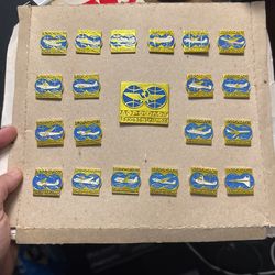 CLASSIC AEROFLOT SOVIET AIRLINES ENAMEL AVIATION CREW LOGO PLANE PIN BADGE