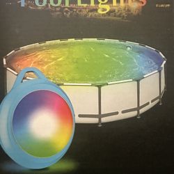 Swimming pool light with remote 2pcs