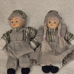 Vintage Q Tee dolls
