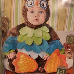 Owl Infant Halloween Costume 6-12 Months