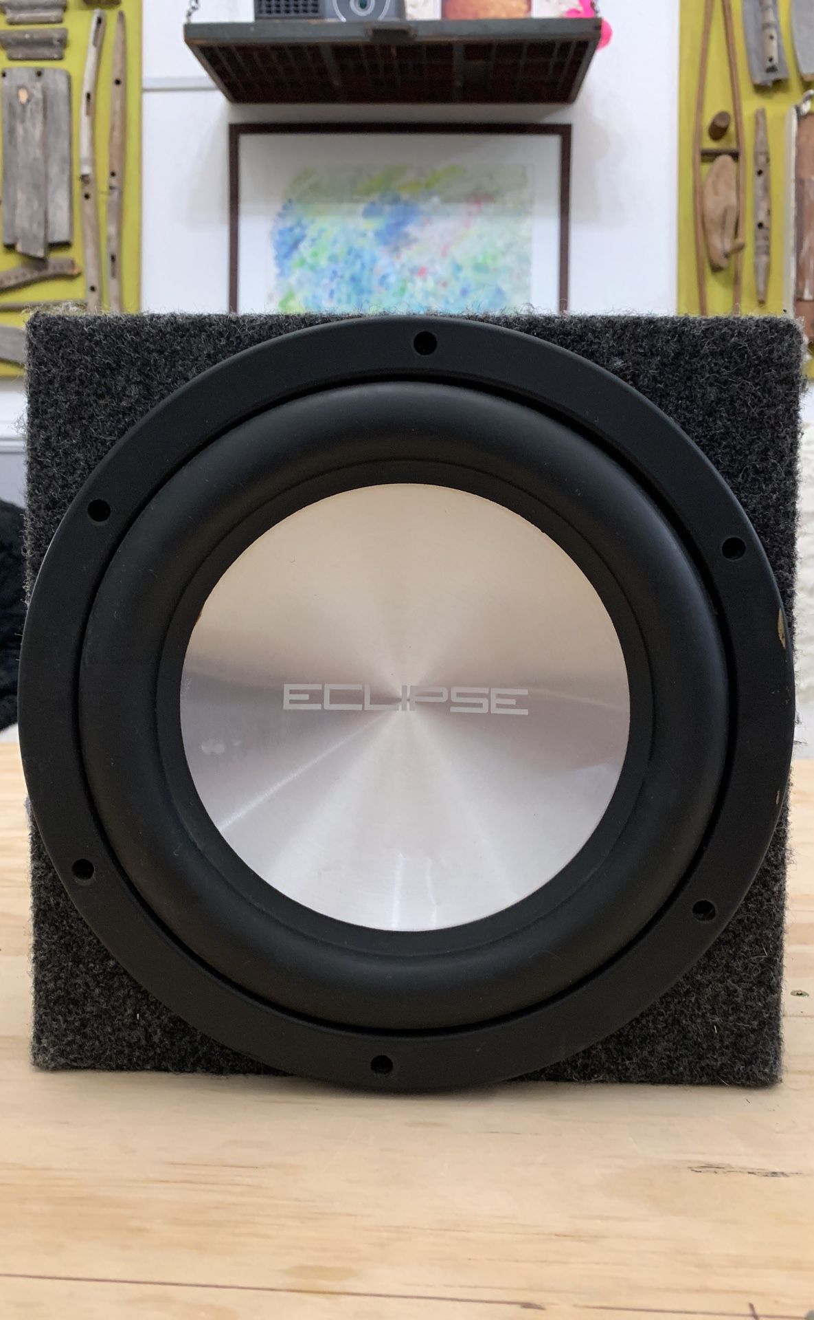 Eclipse 10” Subwoofer With Enclosure