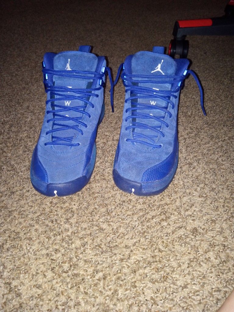 Jordan 12 deep royal blue