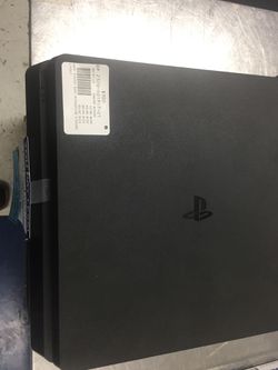 PS4 slim with 8 games