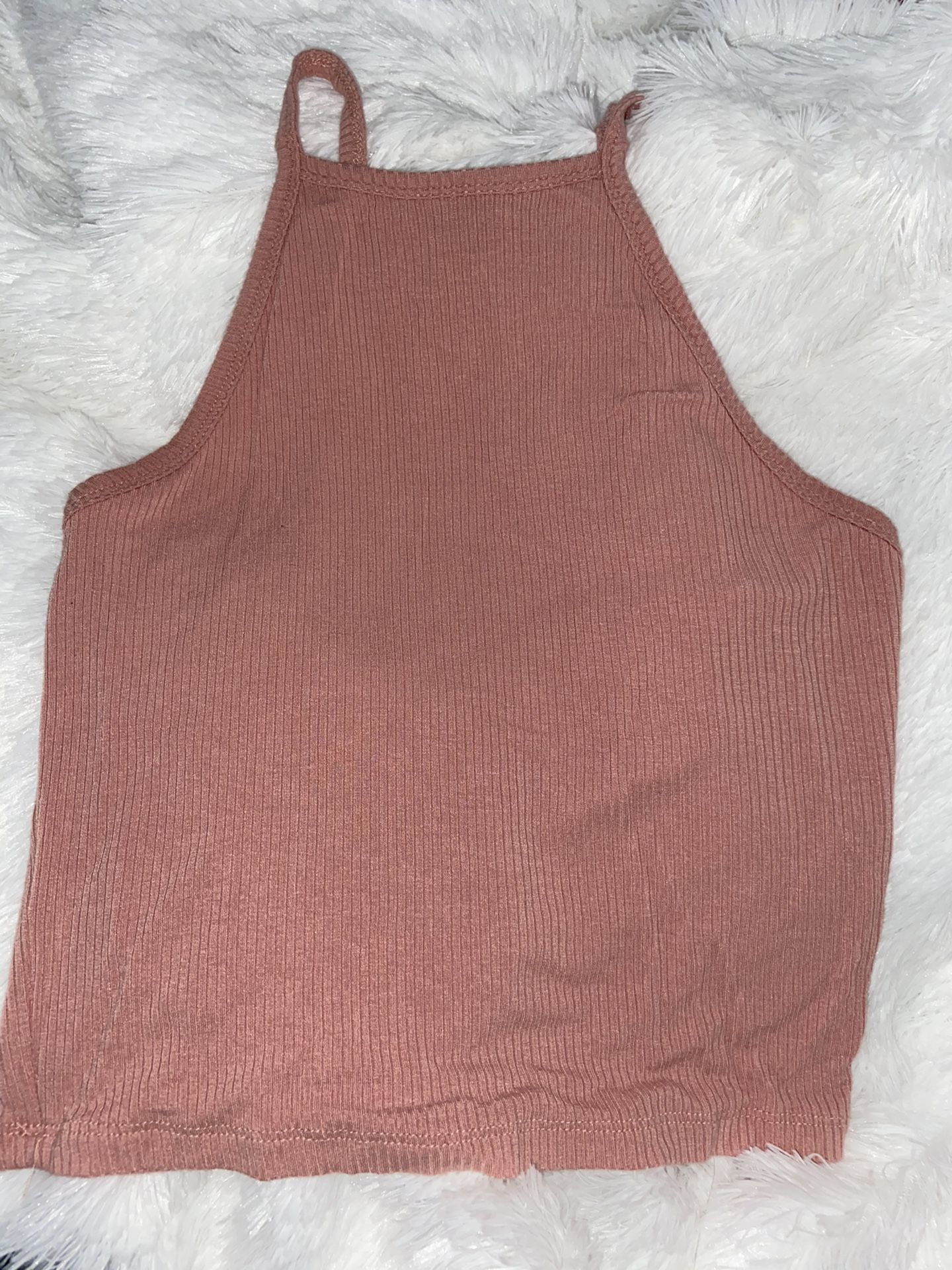 pink halter top