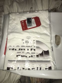 Supreme northface T-shirt