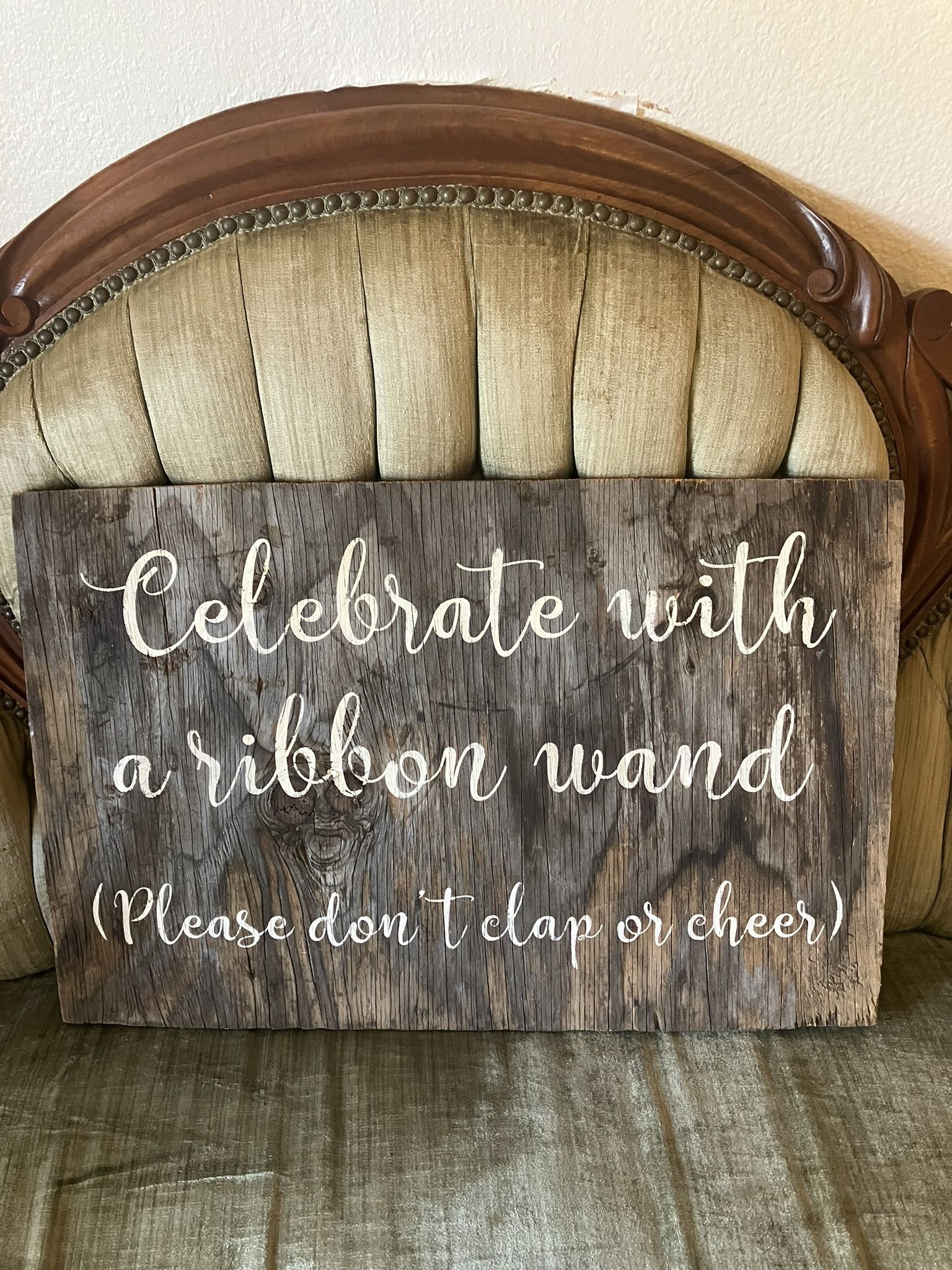 Quiet/Autistic Wedding Sign