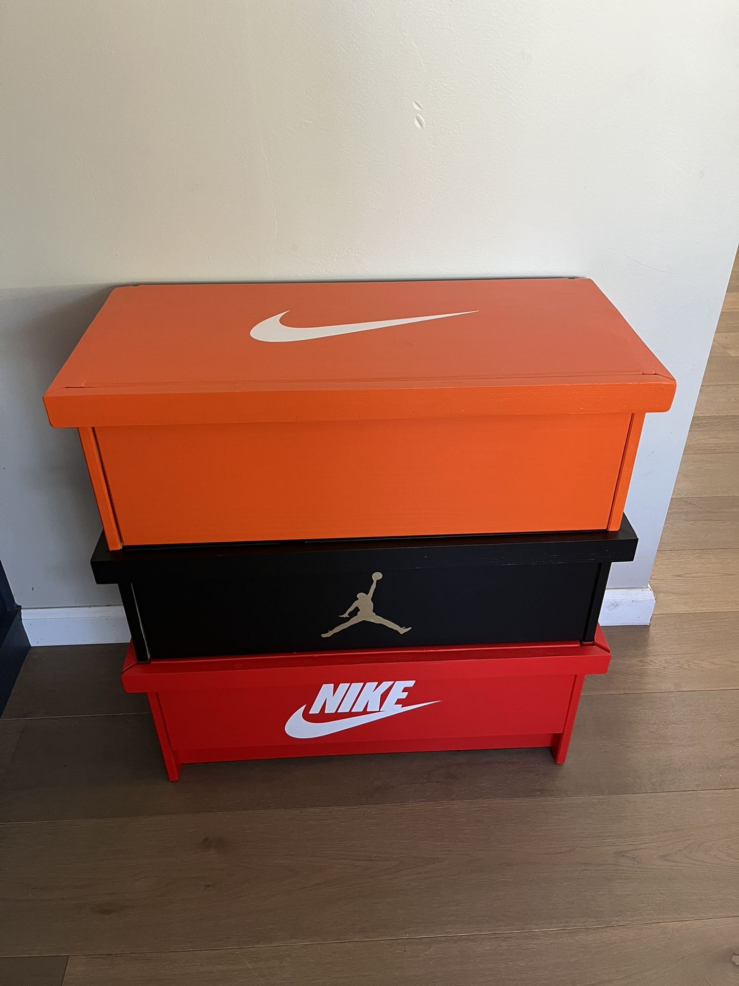 Nike Shoe box Dresser Storage