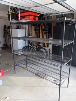 ULINE Garage shelves