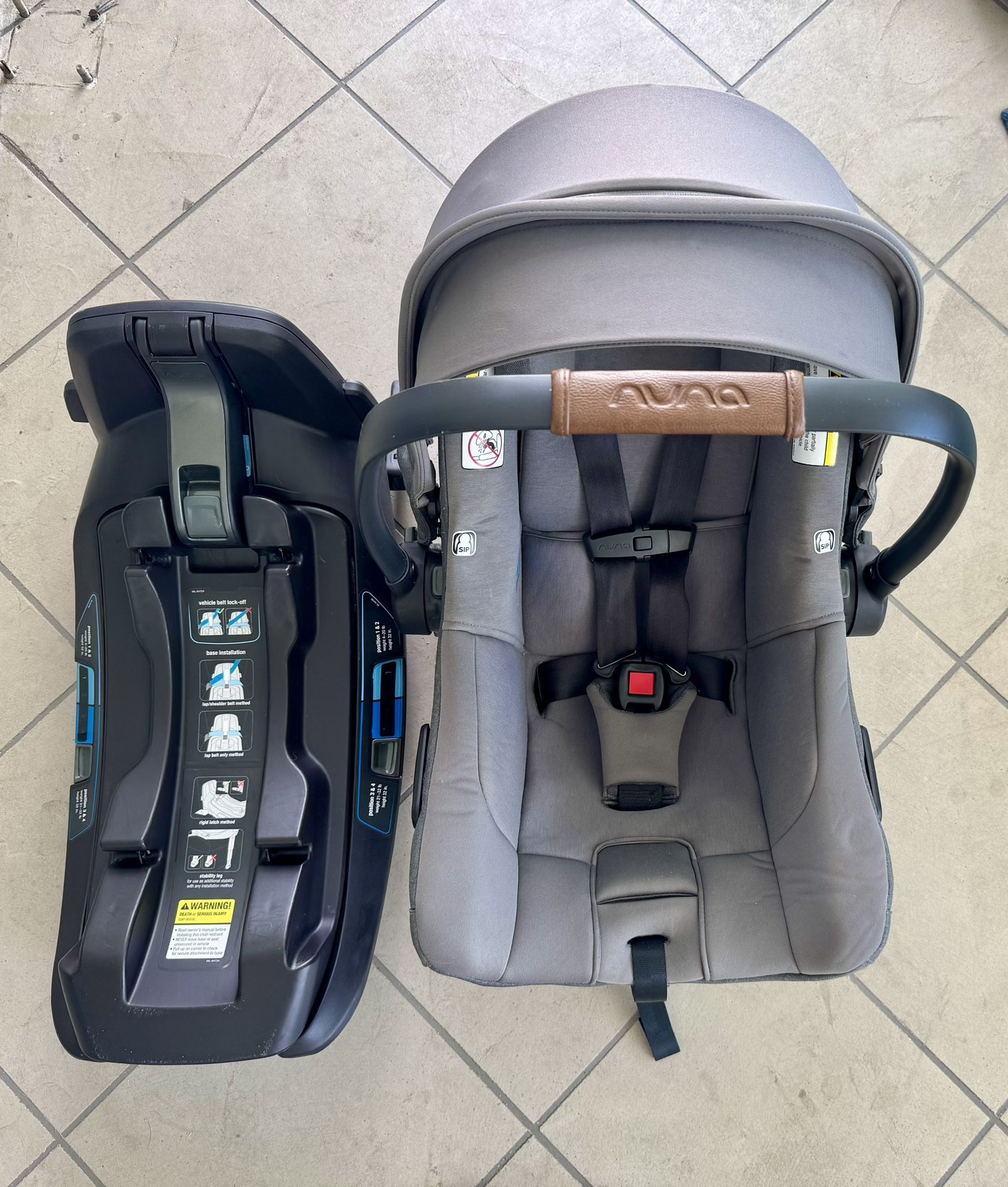 Nuna PIPA Rx lite Infant Car Seat