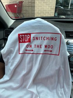 Vlone stop snitching on the woo