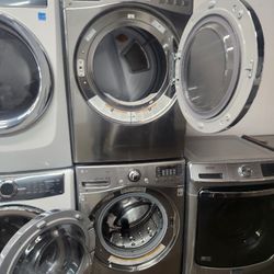 LG  STEAM WASHER AND ELECTRIC DRYER 
