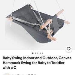 baby to toddler swing/hammock