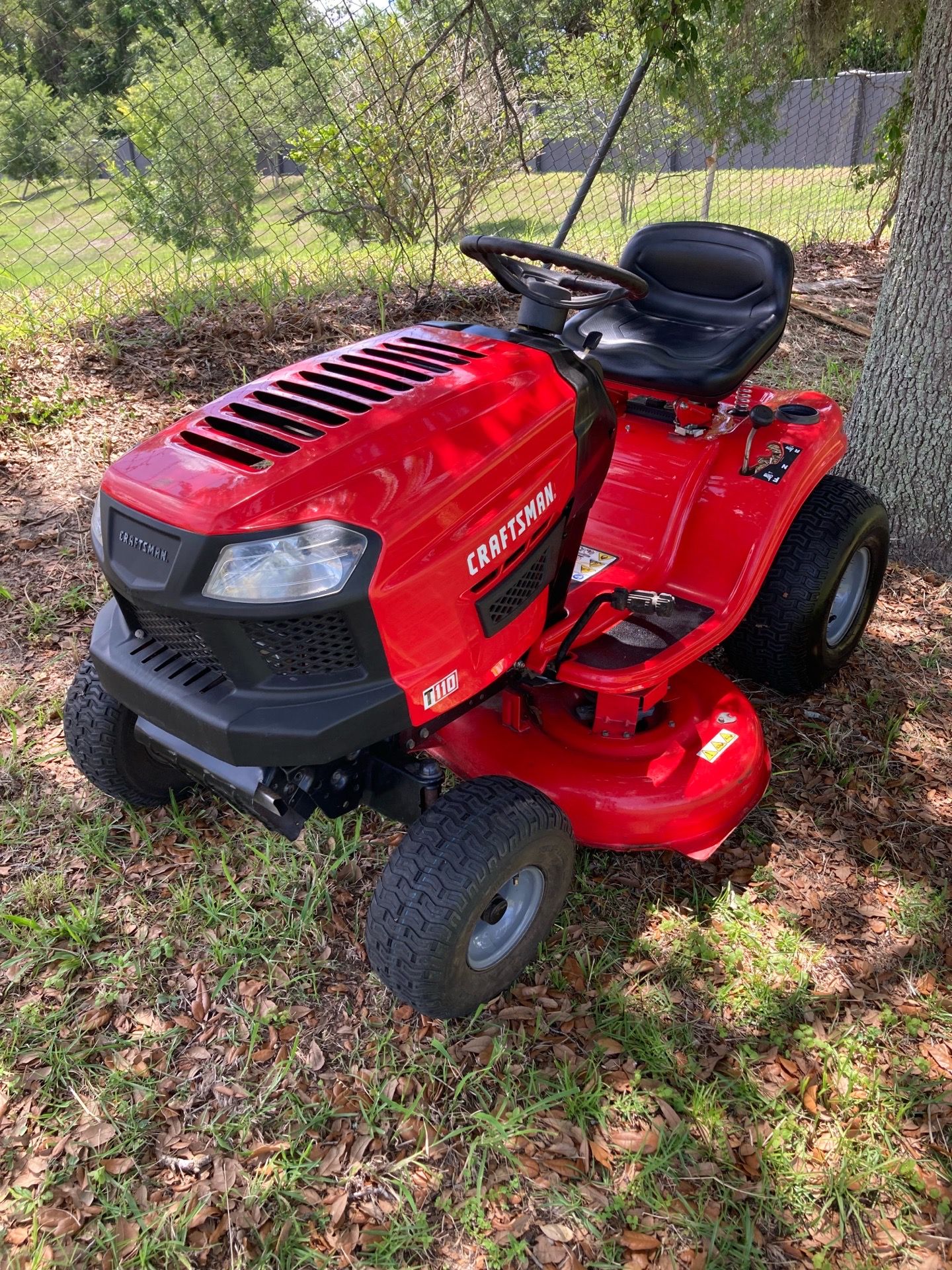 Garage Kept Craftsman T110 Tractor 42 Inch Riding Lawn Mower