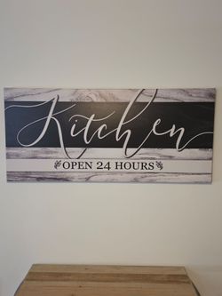 Canvas Kitchen Decor