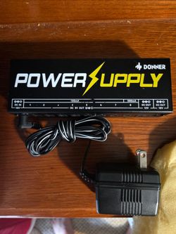 Donner power supply for pedal