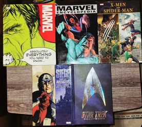 LOT OF 5 MARVEL & IDW COMICS HARDBACK 1st PRINT GRAPHIC NOVELS IN NM CONDITION- PLEASE CHECK DESCRIPTIONS FOR DETAILS
