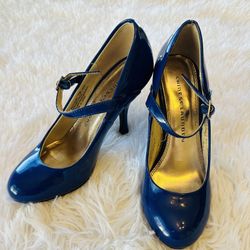Chinese Laundry Women’s Blue Heels Size 7