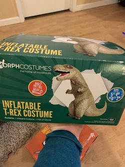 Morph Costumes inflatable T-Rex adult costume