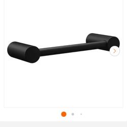 Moen Black Matte 9 Inch Hand Towel Bar