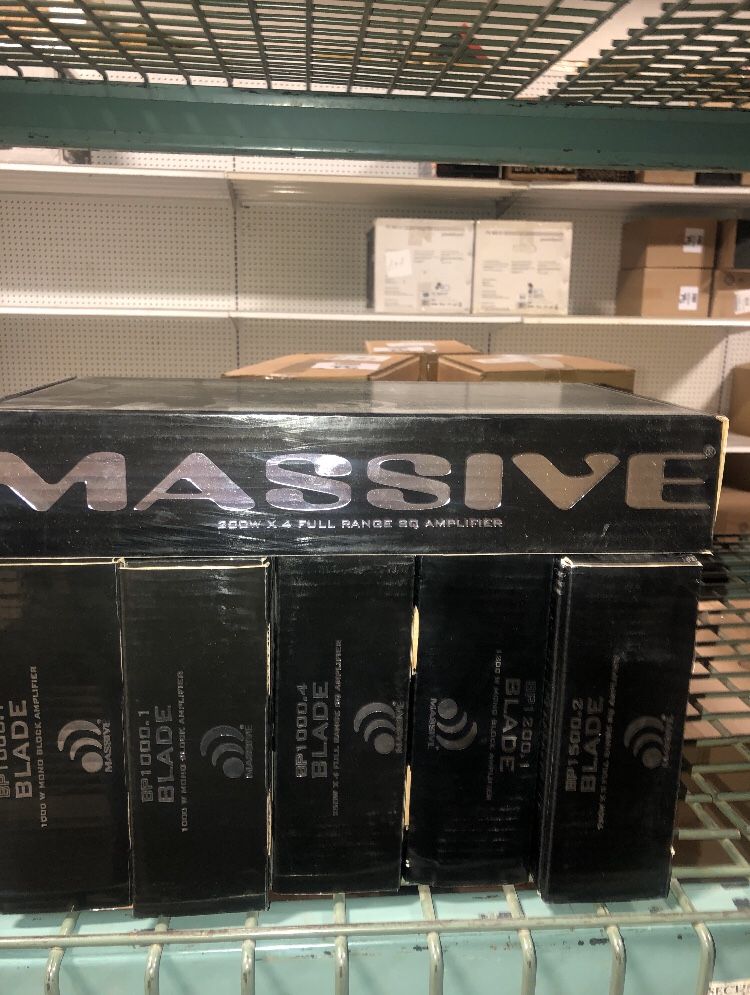 Massive Audio Amp