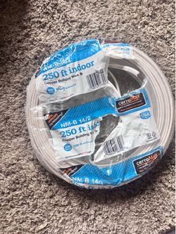 Open package construction wire