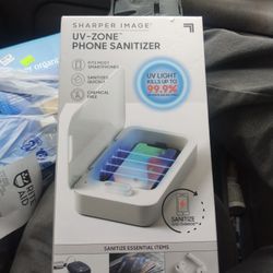Sharper Image Phone Sanitizer New