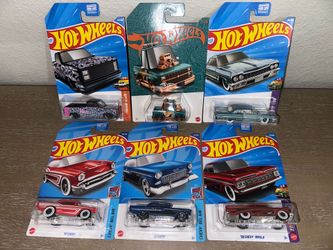 Hot wheels Chevy lot bel air impala Silverado
