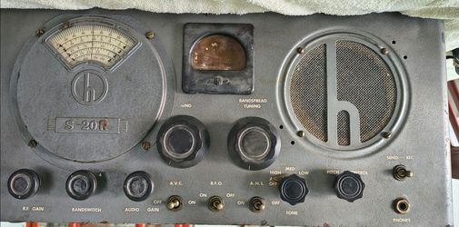 Vintage Hallicrafters model S-20R