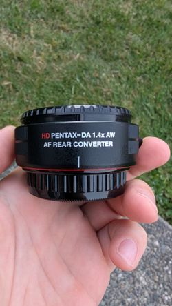 Pentax HD 1.4 WR teleconverter