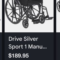 Top Condition Wheel Chair 