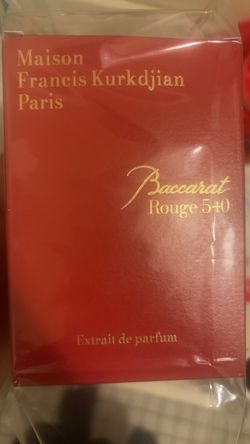Baccarat cologne