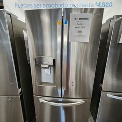LG 25CF FRENCH REFRIGERATOR 1599! 33"!!!