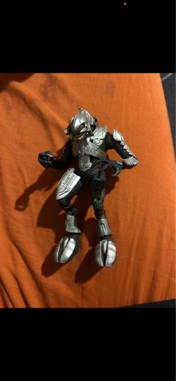 Mcfarlane Toys Halo 2 Arbiter Anniversary Figure Silver RARE Read description