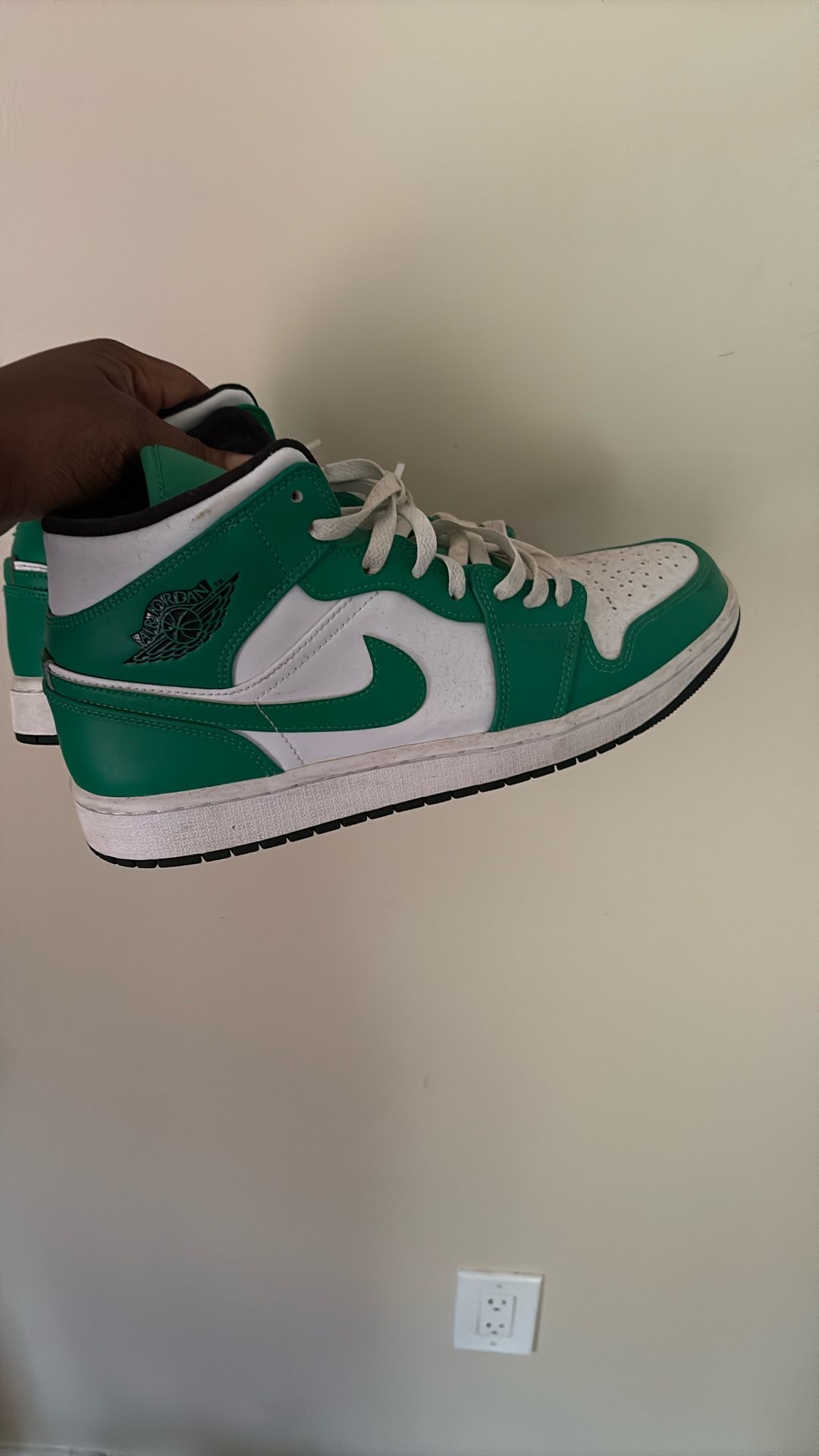 Jordan 1 Lucky green