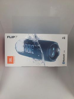 JBL - FLIP 7 Portable Waterproof And Drop-Proof Speaker (Brand New) Blue