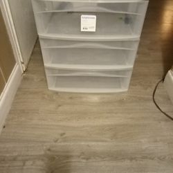 Brighten Room 3 Plastic Drawers Light Gray