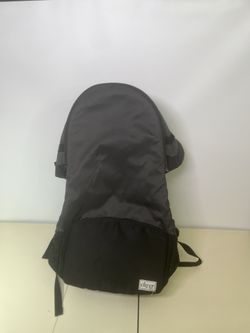 Clevr Plus Black Baby/Infant Backpack child carrier No Rain Cover Great Shape.  