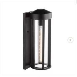 Beckham Black Rustic Indoor/Outdoor 1-Light Wall Sconce