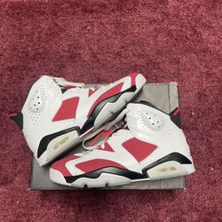 Jordan Carmine 6’s 2021