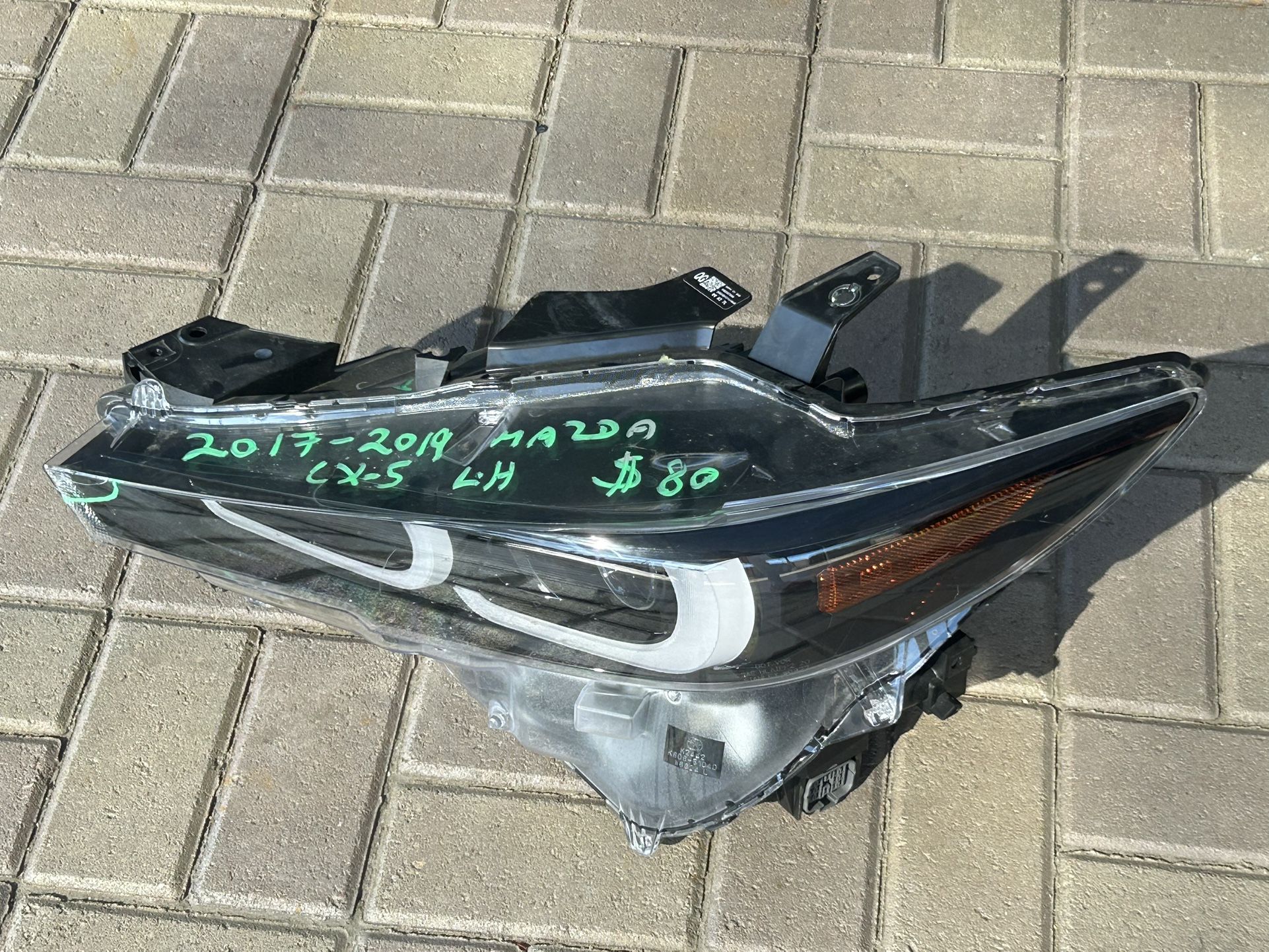 2017-2019 Mazda CX-5 L.H. Headlight 