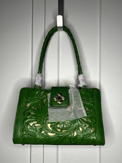 Patricia Nash Rosina Foliage Cut Out Purse NWT