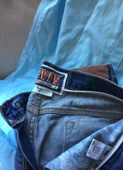 Men’s shorts and Levi’s - 511 skinny, size 34 w 32 length