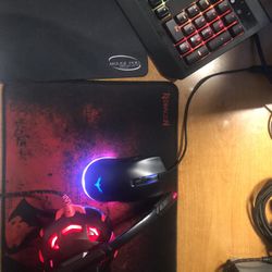 Keyboard,mouse,mousepad And Headset 
