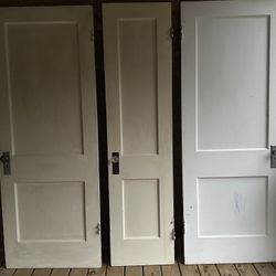 Old Wooden Doors from 1941 House