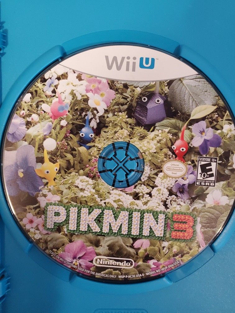 Pikmin 3 (Nintendo Wii U, 2013) video game disk only